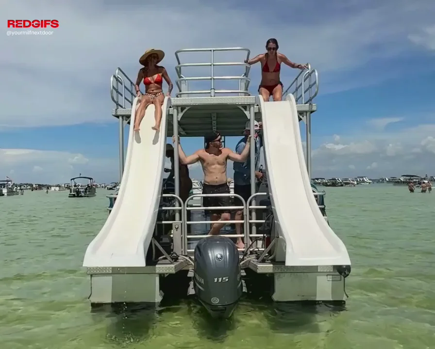 Our boat was definitely where the party was at