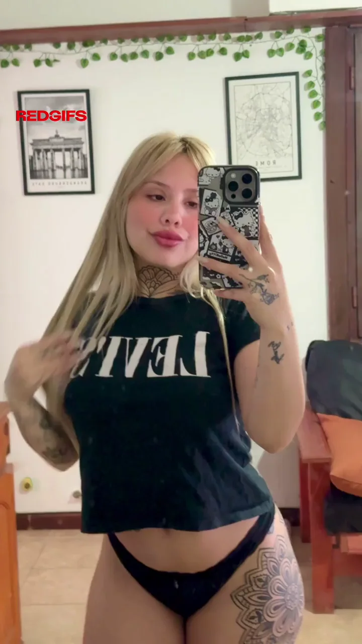 Your goth friend shows you her tits, how are you responding?