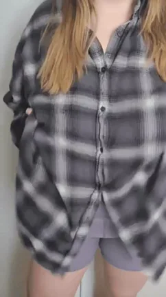 Flannel Tease: Borrow My Shirt, Get the Full Drop & Reveal