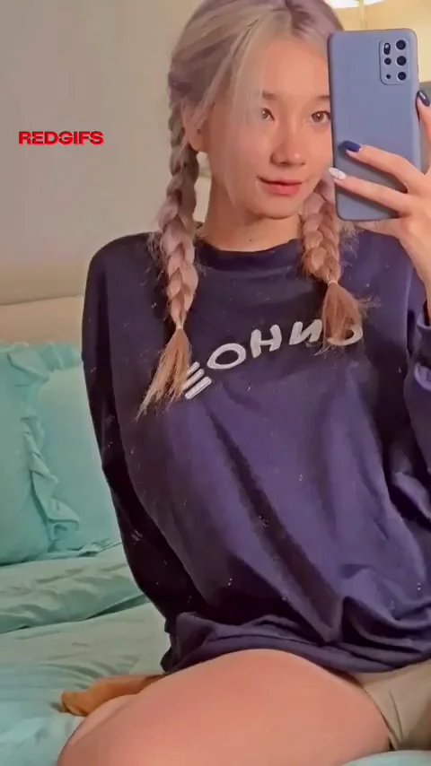 😍 Busty Asian Tease Can't Hide Those Massive Tits! 👀🔥