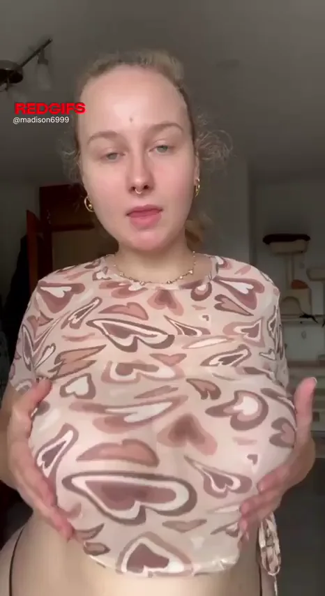 My husband says these tits are his… but they look better in your hands