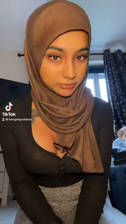 Arab teen is the perfect doll
