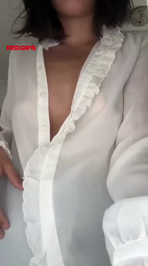 This white blouse makes my day better