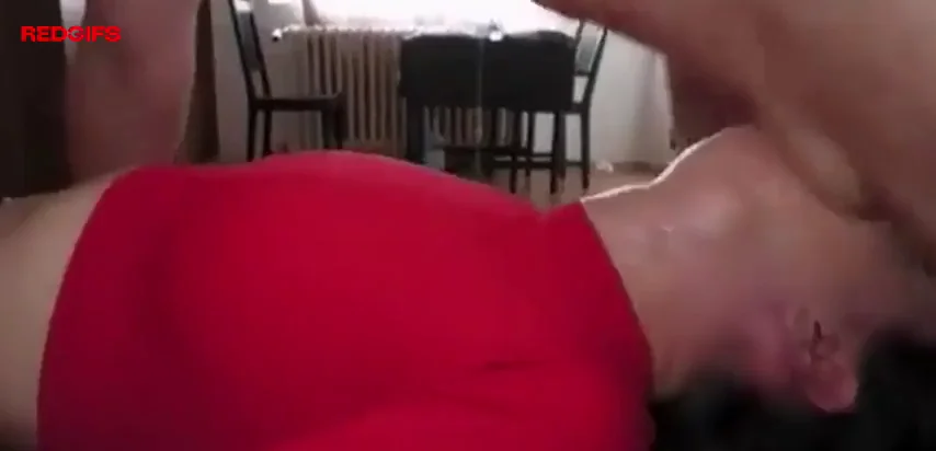Rough Facefuck: Slutty Redhead Takes Throat-Pounding Like a Champ