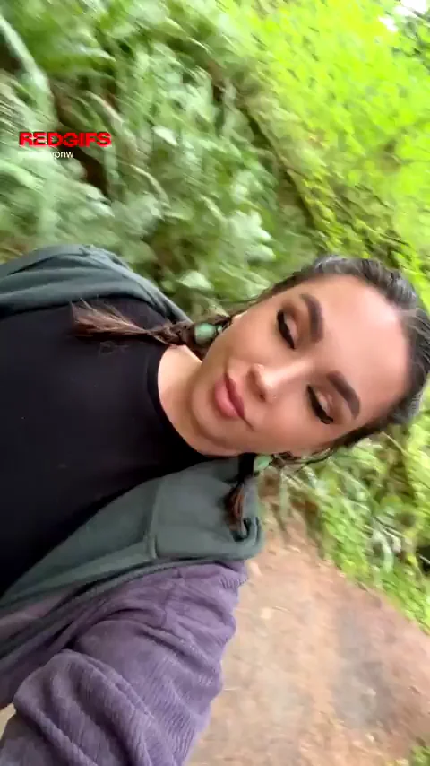 Walking the dog with my titties out
