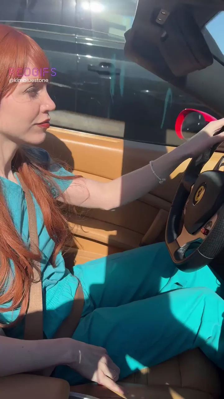 A quick flash in a convertible