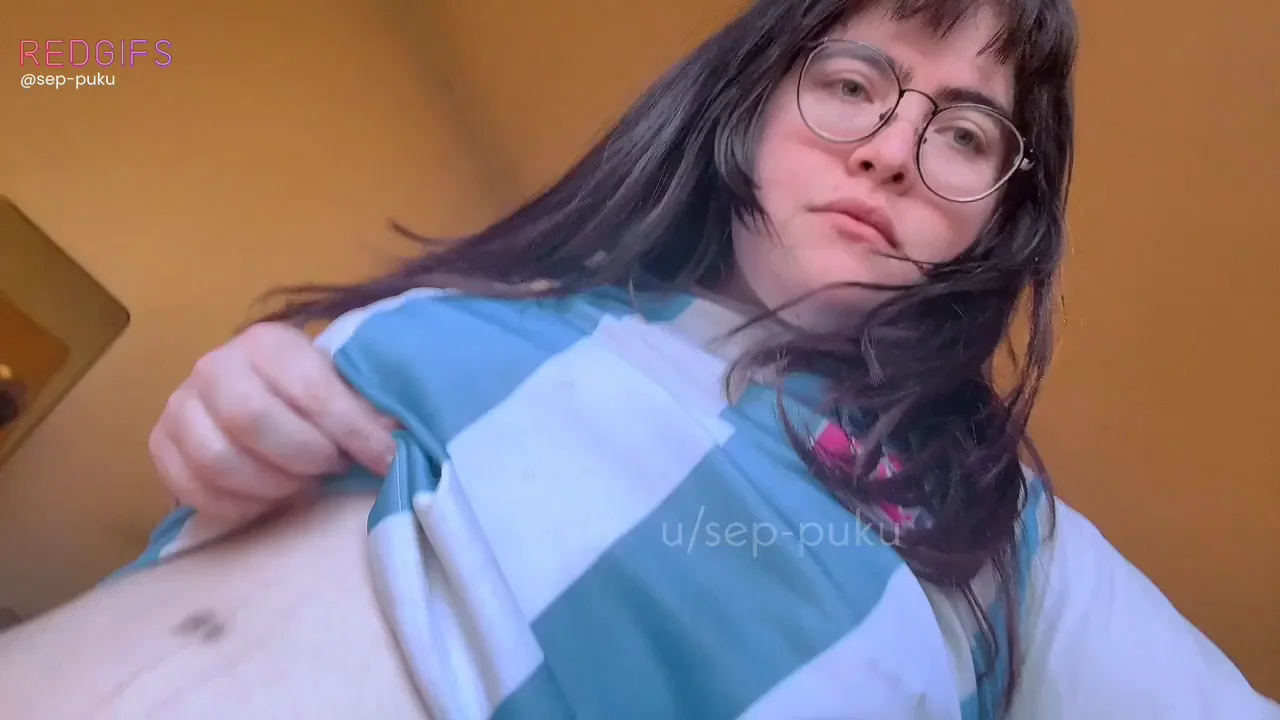 Chubby Glasses Slut Grinds Rolls on Cock 🍑🔥 Can You Take It?