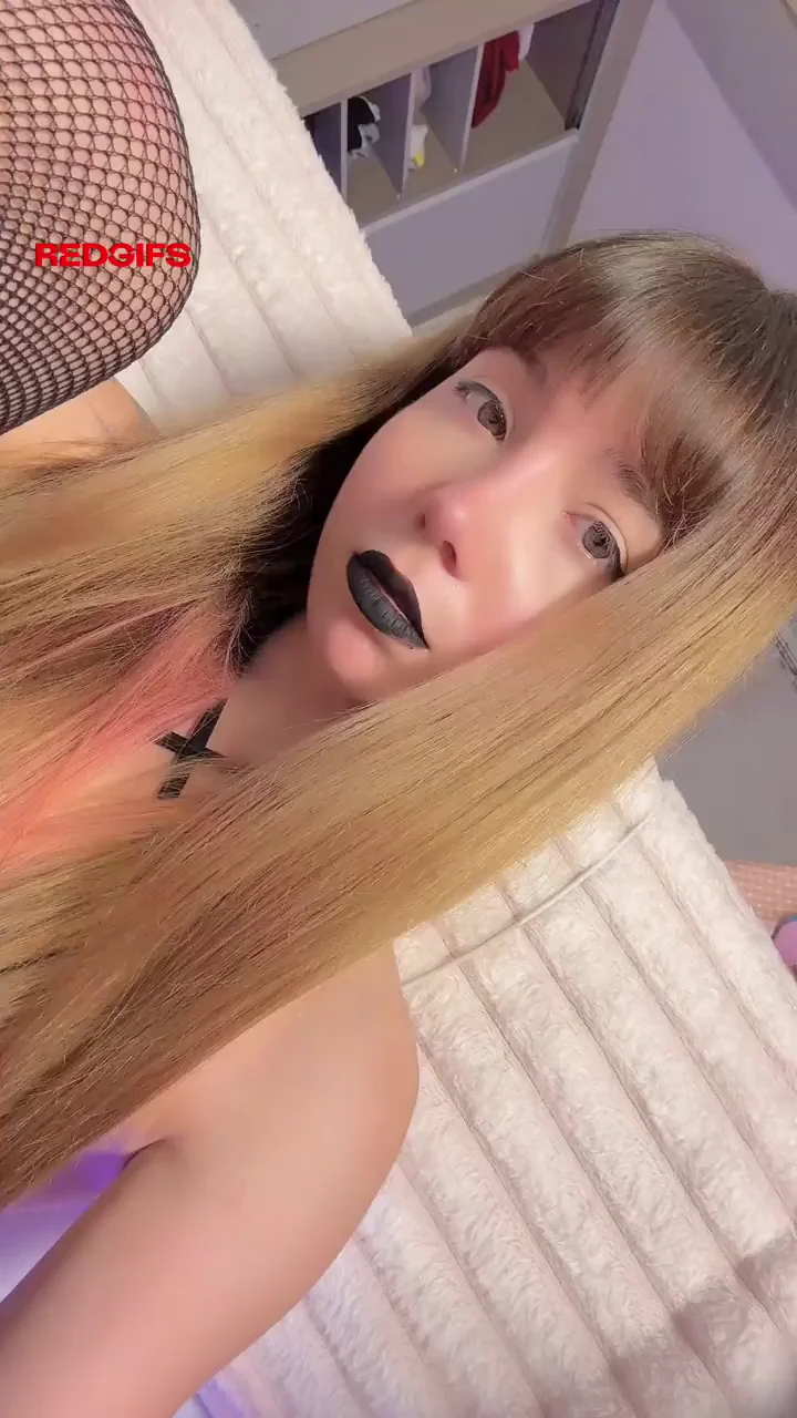 half asian goth slut
