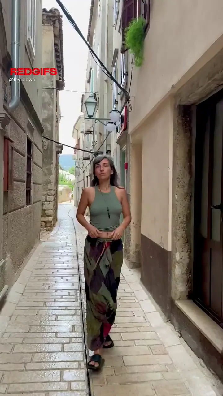 You never know when someone come out from their house [GIF]