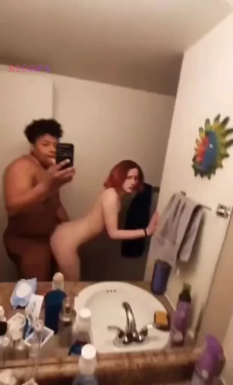 Riding in her house