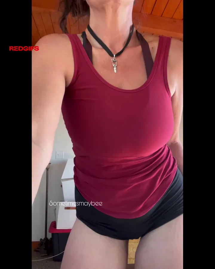 My boobs emerging in slow motion