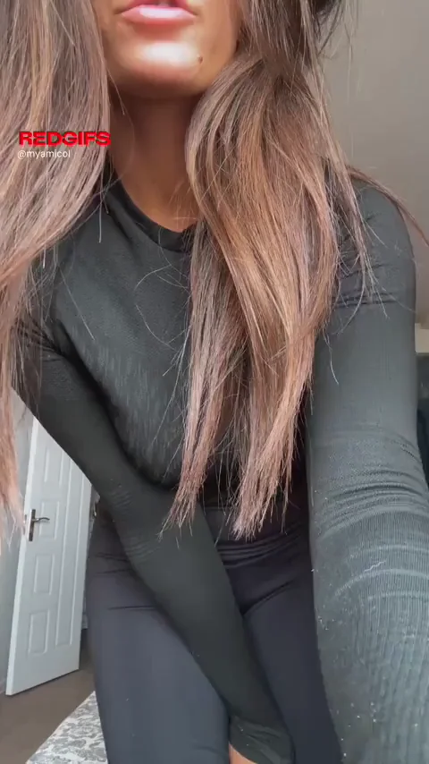 Under my Pilates outfit