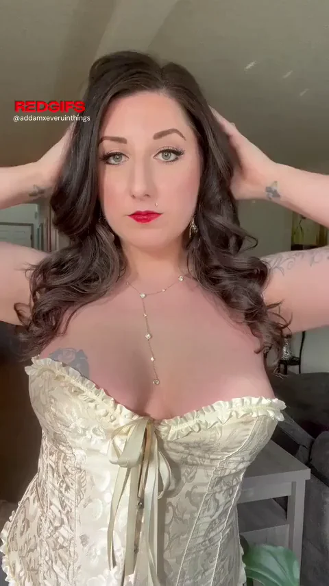 You're already hard, and I haven't even taken anything off. That's what happens when you're trained to fear this much cleavage