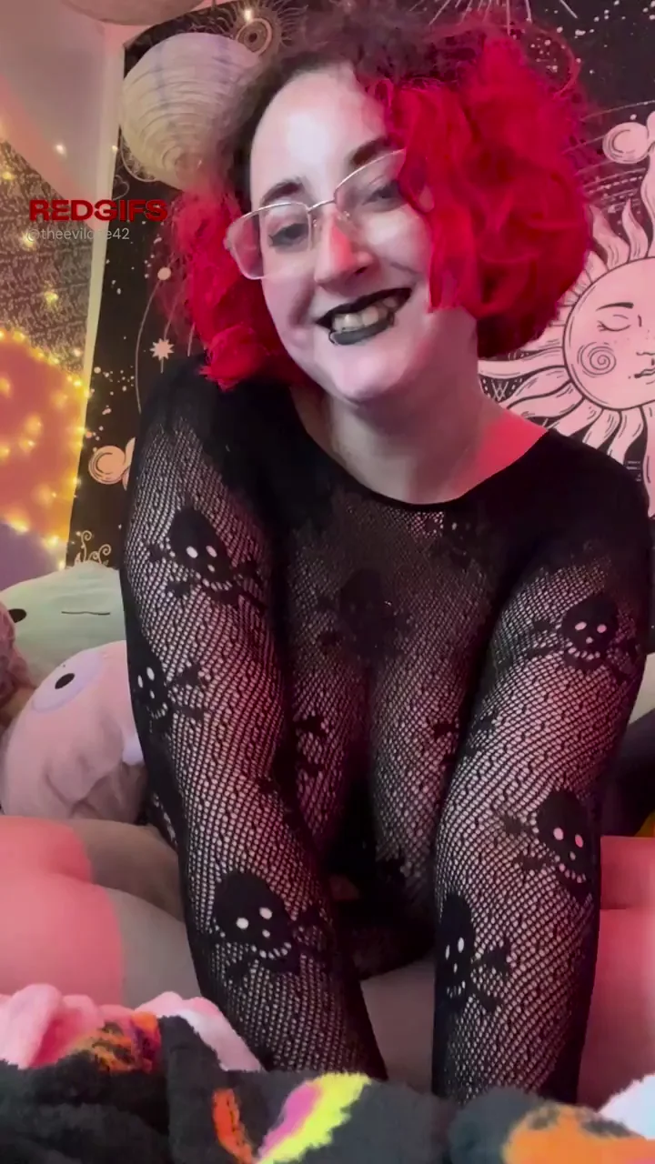 You know you want a big titty goth slut