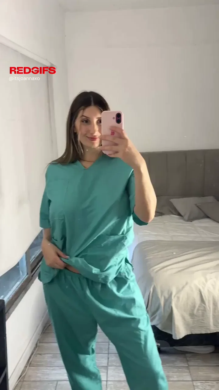 🔥 Scrubs Slut Teasing Those Massive MILF Tits 💋