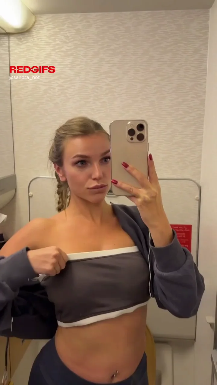 Reveal inside airplane bathroom