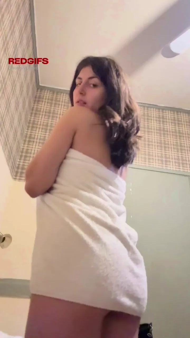 Titty reveal before I shower and get ready for a stressful day ahead