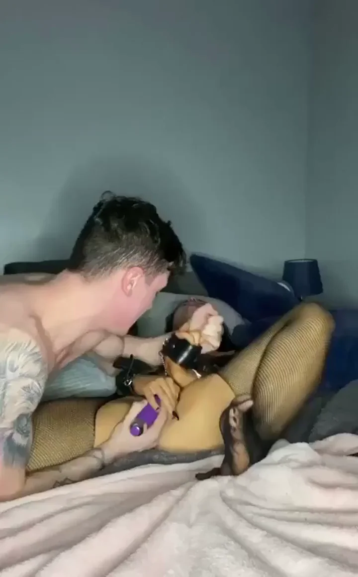 🔥 My First Naughty BDSM Tape: Bound & Vibed to Squirt! 💦🔗