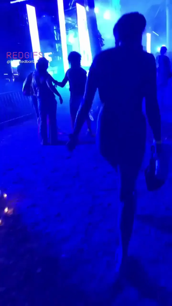 Went to a music festival completely naked!