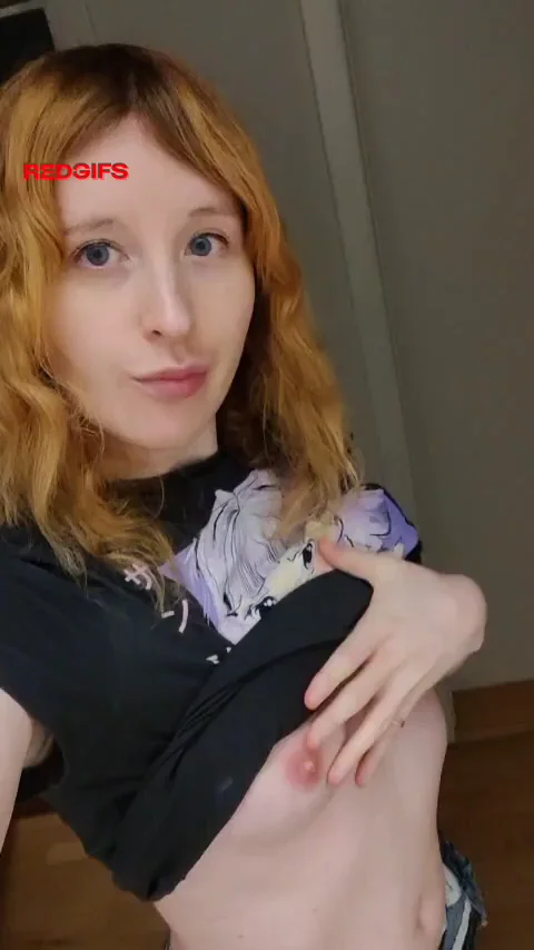 Redhead Trap Slut Offers Her Tight Body for Your Cock ;)