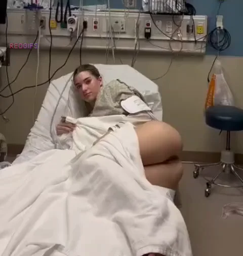 If my girl was in the hospital, I might let her rest. Not this guy.