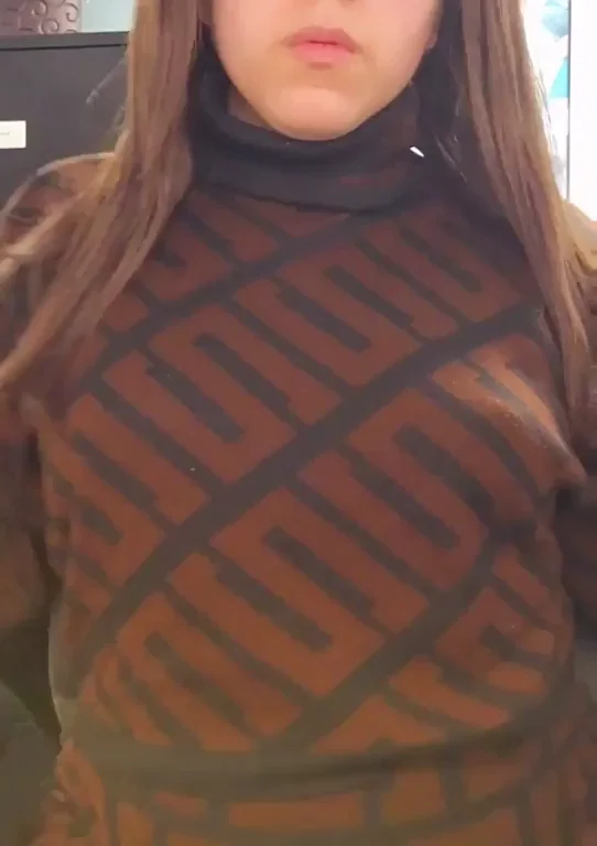 HR Slut Offers Raise by Flashing Her Perky Tits in the Office