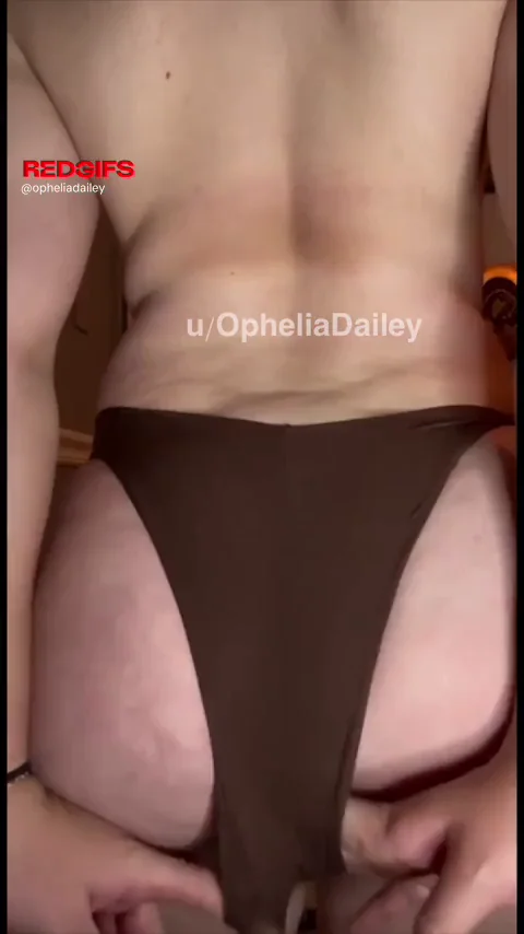 🍑 Wedgie Torture on OphelieD's Massive PAWG Booty 💥