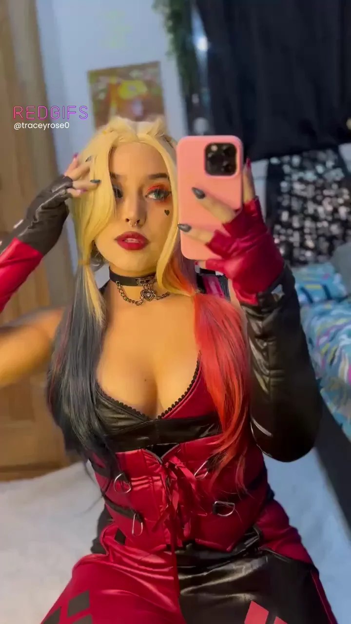 Ana Nunez as Slutty Harley Quinn: Birds of Prey Tease with Massive Tits