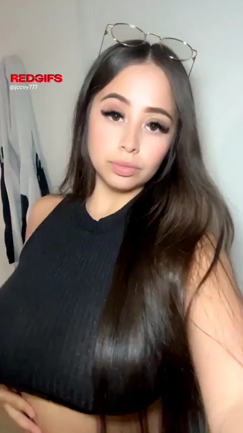 Always Ready for Sucking 😍💦 Big Latina Titties Tease