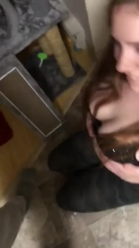 She Couldn't Wait to Slobber on That Fat Cock 🍆💦