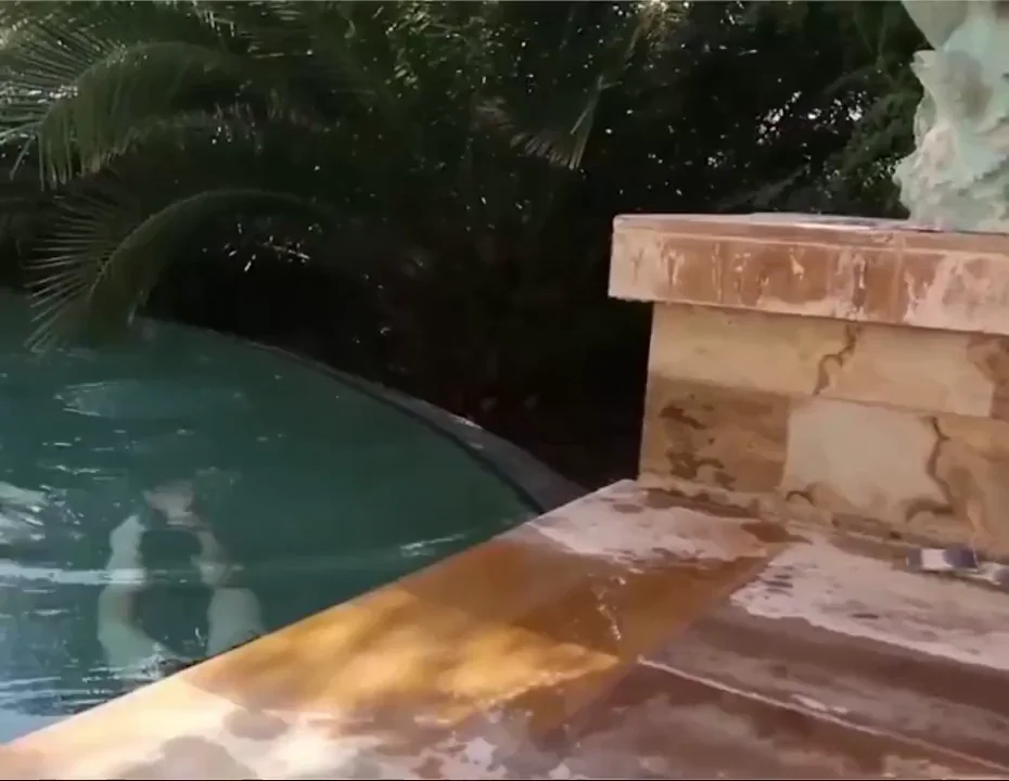 🔱 Naughty Little Mermaid XXX Poolside Tease 💦
