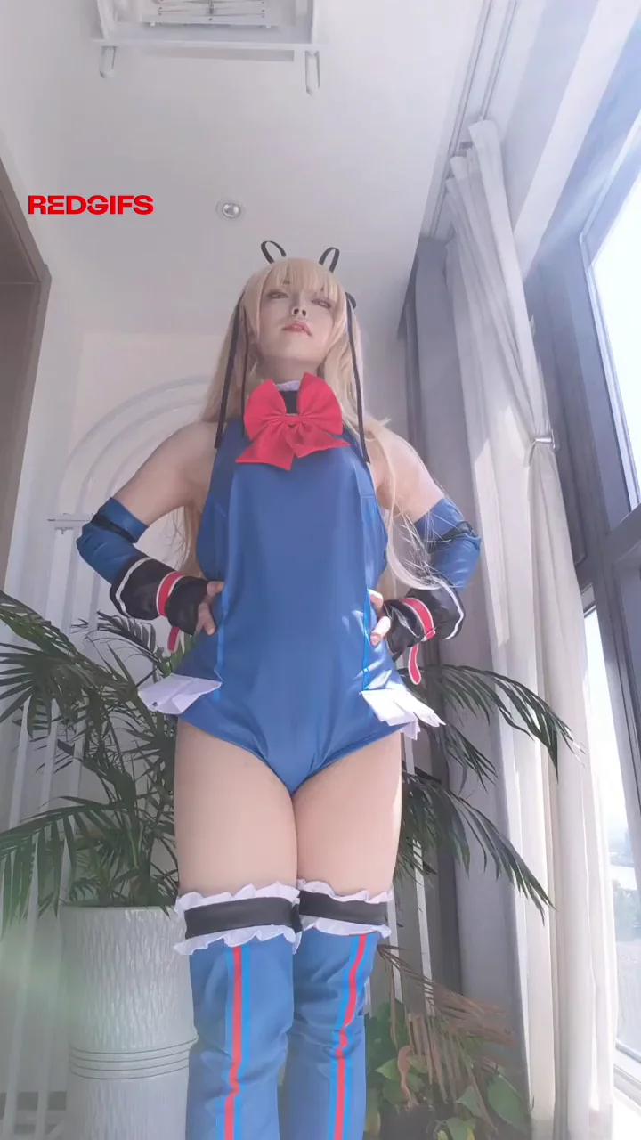 Marie Rose Cosplay Femboy's Thick Cock Cumshot 💦🍆