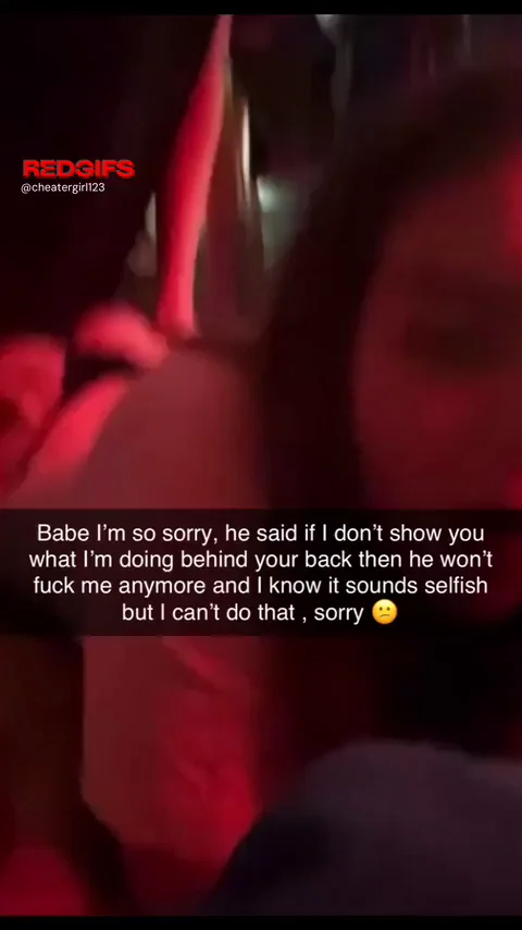 its not cheating if i have to show him