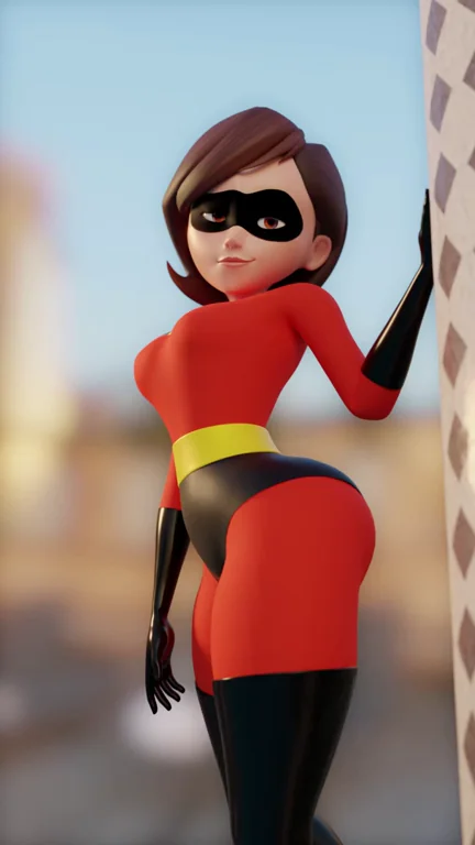 Helen Parr in various suits [the incredibles]