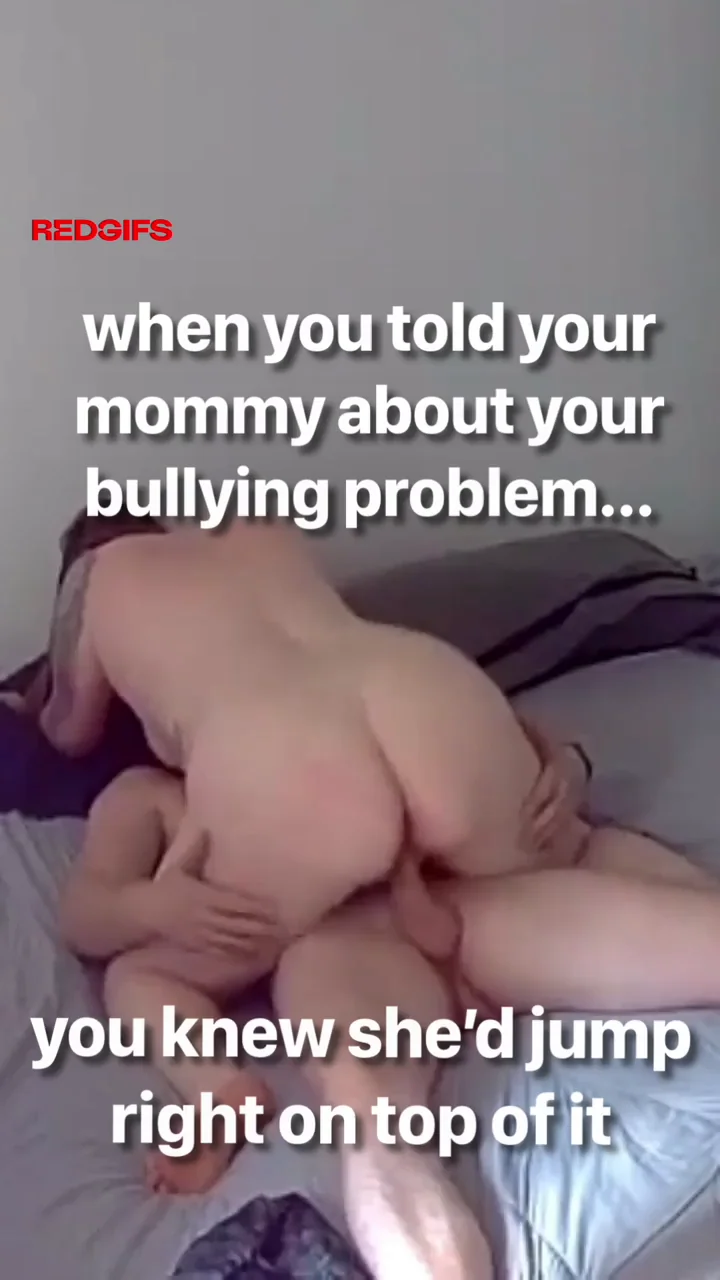 Mommy Jumps on Bully's Dick Cowgirl Style 😈🍑