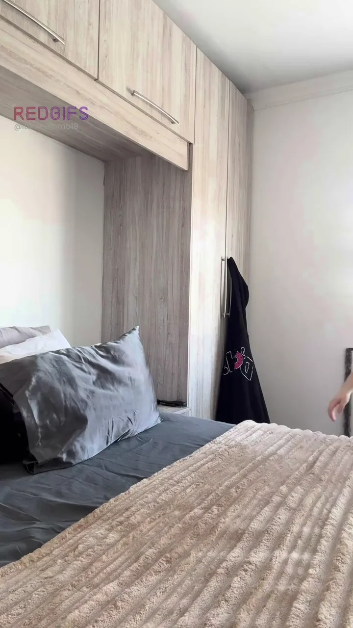 Setting Up My Bed for Total Destruction with These Perky Tits