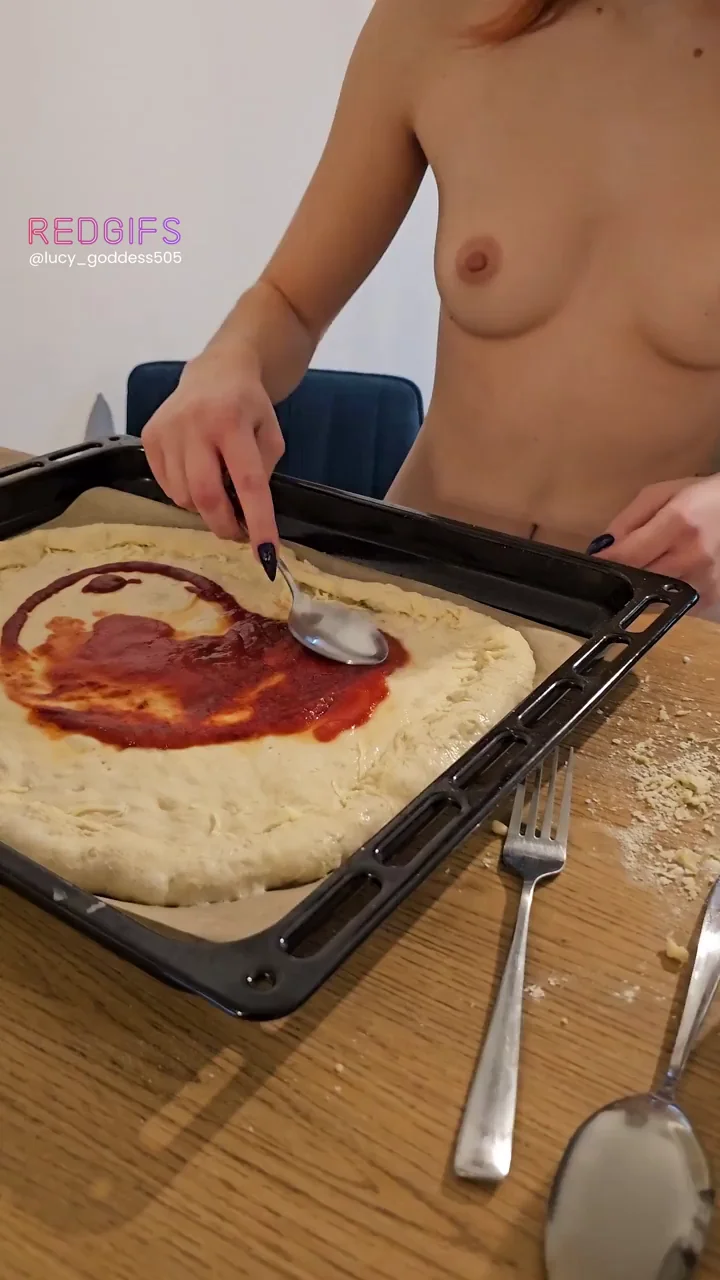 Making us pizza