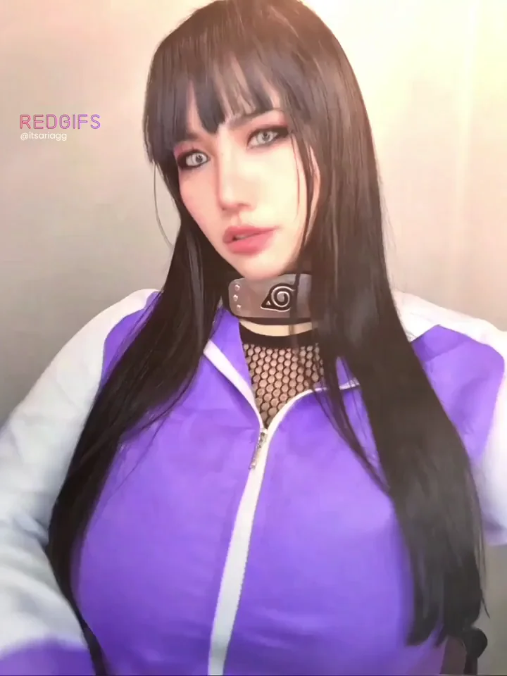 Hinata Cosplay Tease by Aria 💜🍒 Big Tits OnlyFans Slut