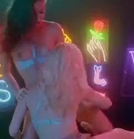 Pleasure between led lights.