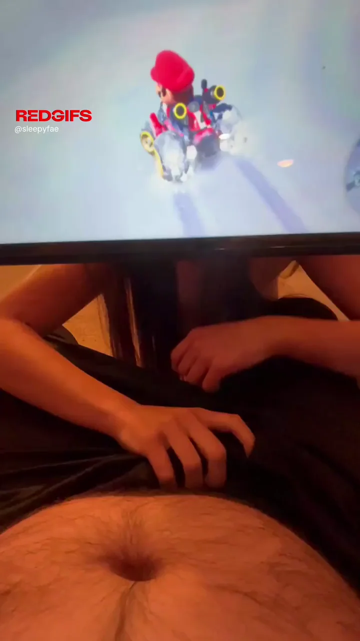 I distracted him while he was gaming