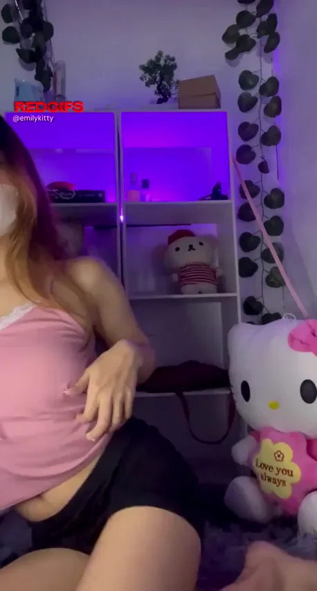Petite Teen Slut Teases No-Condom Date in Pink Tank and Shorts
