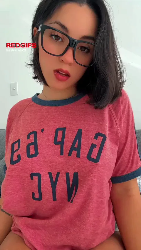 🔥 Hottest Latina Tits Tease in Nerdy Glasses 😍