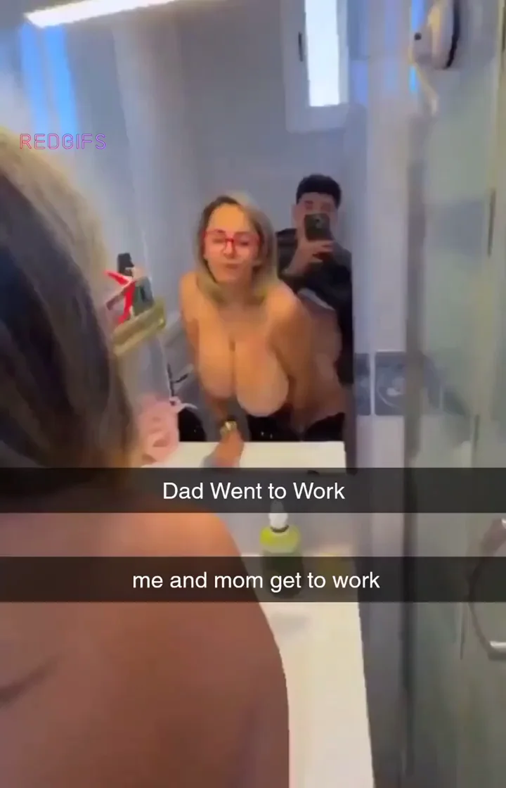 🔥 Mommy's Big Tits Bounce While Son Fucks Her Doggy When Daddy Leaves for Work 💦