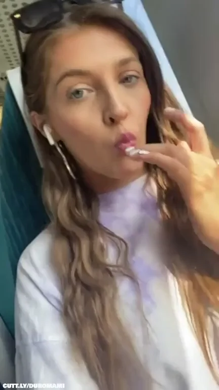 cute pussy masturbates in public [00:59]