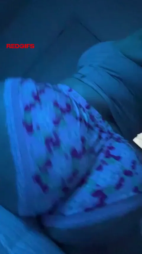 Cheeks sticking out my pajama shorts