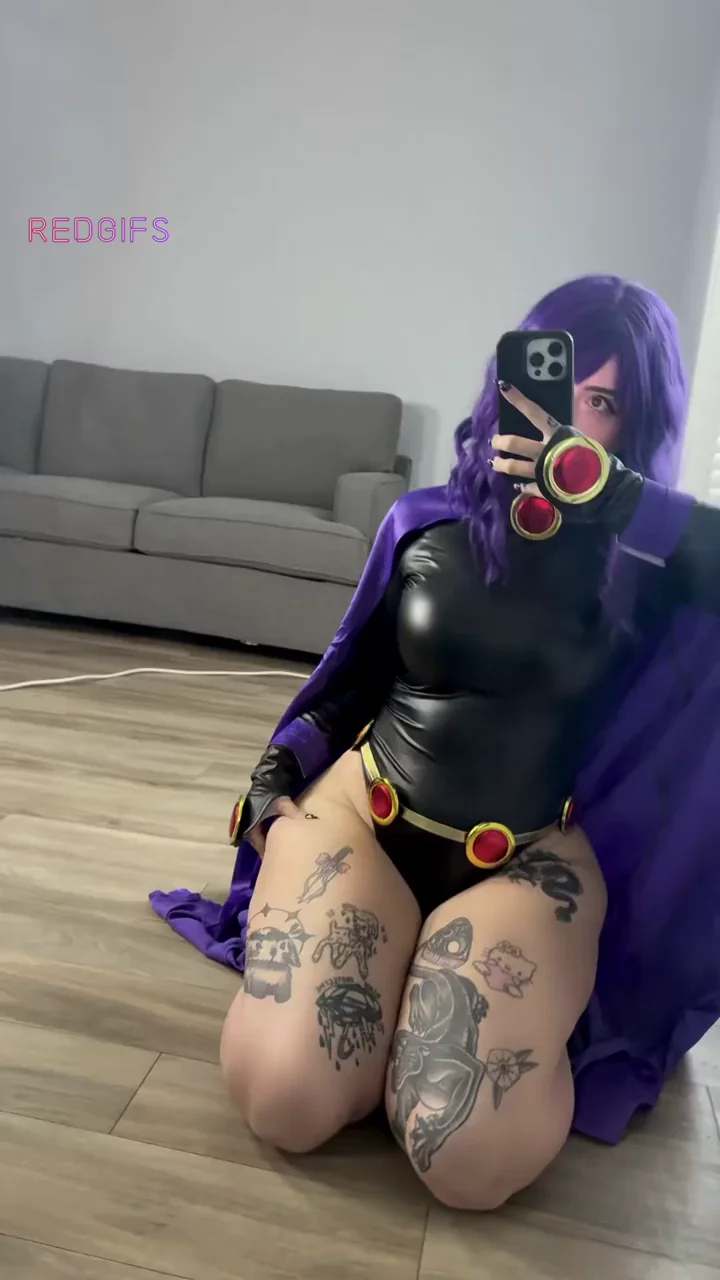 Thicc raven cosplay (catgirlblair)