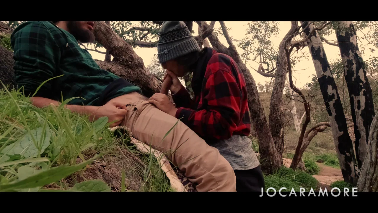 Hiking Break Turns into Sloppy Outdoor Blowjob 😈🌲💦