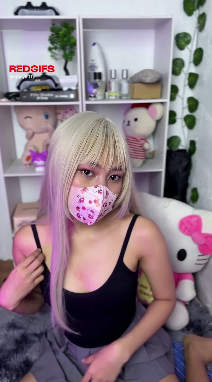 Inferior Asian Kitten Masked Up, Begging to Gulp Your Thick Loads