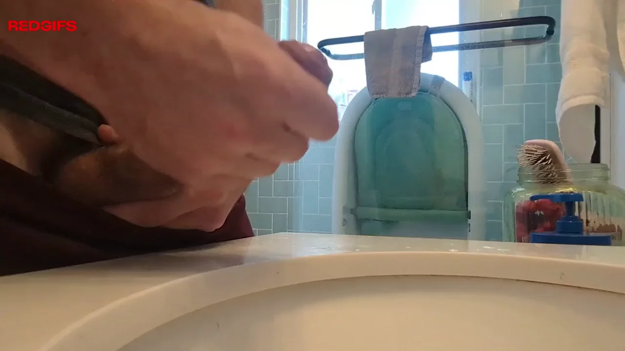 💦 Sweet BWC Release in the Bathroom 🚿🍆