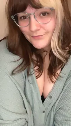 bouncing these cute little tits for you (?•??-)?